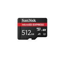SANDISK Express microSD PCI Express Gen 3.1 UHS-I Memory Card 512GB 880MB/s (SDSQXFN-512G-GN4NN)