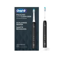 Oral-B Pulsonic Slim Clean 2000 Electric Toothbrush Black White (396208)