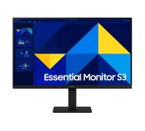 SAMSUNG Essential S3 S24D302GAU 24" IPS 1920 x 1080 (Full HD) VGA (HD-15) HDMI 100Hz (LS24D302GAUXEN)