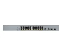 ZyXEL Communications Zyxel GS1350-26HP 24-Port Gigabit PoE+ Switch (GS1350-26HP-EU0101F)