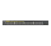 ZyXEL Communications Zyxel GS1900 Series GS1900-48HPv2 Switch 48-port Gigabit PoE+ (GS190048HPV2-EU0101F)