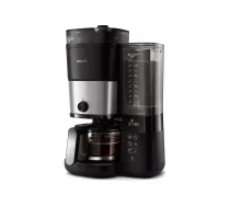 PHILIPS All-in-1 Brew HD7900 Coffee Machine Black/Silver (HD7900/50)