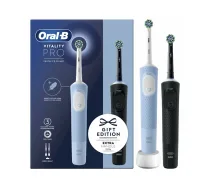 Oral-B Vitality Pro D103 Duo Electric Toothbrush Blue/Black (446514)
