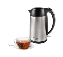 Bosch Group Bosch DesignLine Kettle 1.7 liter 2.4kW Stainless steel/black (TWK3P420)