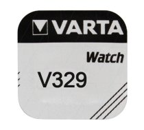 V329 1.55V/36mAh baterija VARTA Pulksteņu Sudraba 1gb. 00329 101 111