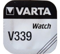 V339 1.55V/11mAh baterija VARTA Pulksteņu Sudraba 1gb. 00339 101 111