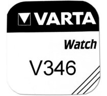 V346 1.55V/10mAh baterija VARTA Pulksteņu Sudraba 1gb. 00346 101 111