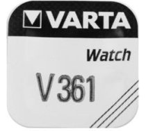 V361 1.55V/18mAh baterija VARTA Pulksteņu Sudraba 1gb. 00361 101 111