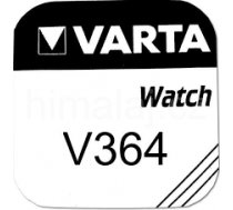 V364 1.55V/20mAh baterija VARTA Pulksteņu Sudraba 1gb. 00364 101 111