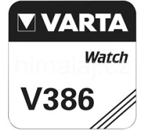 V386 1.55V/105mAh baterija VARTA Pulksteņu Sudraba 1gb. 00386 101 111