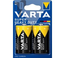 102020/2 D baterijas VARTA Superlife 2gb. cinka 02020 101 412