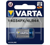 V4034PX 4LR44 LR1325 6V baterija VARTA Electronics Alkaline 1gb. 04034 101 401