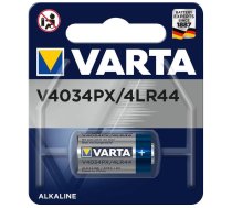 V4034PX 4LR44  LR1325 6V baterija VARTA Electronics Alkaline 1gb. 04034 101 401