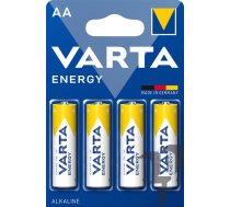 4106/4 AA baterijas VARTA Energy Alkaline 4gb. 04106 229 414