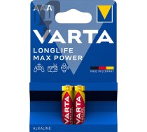 4703/2 AAA baterijas VARTA Longlife Max Power Alkaline 2gb. 04703 101 412