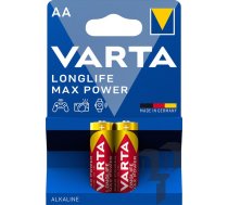 4706/2 AA baterijas VARTA Longlife Max Power Alkaline 2gb. 04706 101 412
