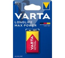 04722/1 9V baterija VARTA Longlife Max Power Alkaline 1gb. 04722 101 401