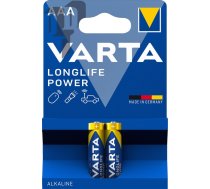 4903/2 AAA baterijas VARTA Longlife Power Alkaline 2gb. 04903 121 412