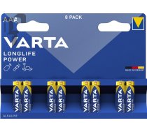 4903/8 AAA baterijas VARTA Longlife Power Alkaline 8gb. 04903 121 418