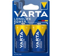 4920/2 1.5V D baterijas VARTA Longlife Power Alkaline 2gb. 04920 121 412