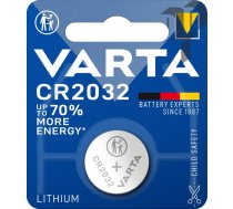 CR2032 baterija Litija 3V VARTA 1gb. 06032 101 401