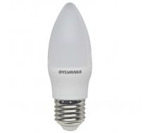 LED spuldze Sylvania svecīte Frosted E27 5W 240V 470lm 2700K CRI80 0026933