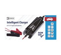 [:en]Battery charger Universal EMOS for Car, AGM, GEL 6/12V 1.2 - 120Ah[:lv]Akumulatoru lādētājs EMOS Auto, Svina, AGM, GEL 6/12V 1.2 - 120Ah 7 pakāpju[:ru]Зарядное устройство EMOS Auto, Lead, AGM, GEL 6/12V 1.2 - 120Ah 7 шагов[:] N1014