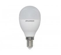 LED spuldze Sylvania bumbiņa Frosted E14 8W 240V 806lm 2700K 0028341