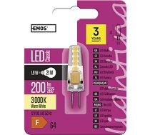 LED spuldze EMOS Mini G4 2W 12V 210lm 3000K ZQ8620