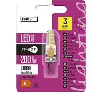 LED spuldze EMOS Mini G4 2W 12V 210lm 4100K ZQ8621