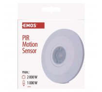 Kustību sensors EMOS 360', max 6m 2000W IP20 G1150