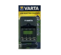 [:en]57652 Battery (Accu) charger VARTA Value USB Quattro[:lv]57652 Bateriju (Accu) lādētājs VARTA Value USB Quattro[:ru]57652 Зарядное устройство для аккумуляторов VARTA Value USB Quattro[:] 57652 101 401
