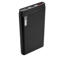 Powerbank ārējais akumulators AlphaQ EMOS 10000 mAh Wh Micro USB, USB-C melns B0524B