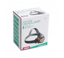 COB LED galvas lukturis 3W 180lm IP20 (3xAAA) melns Platinet OHL01