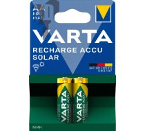 56736/2 AA baterijas lādējamas VARTA Accu Solar 800mAh 2gb. 56736 101 402