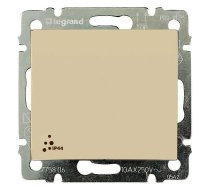 VALENA Slēdzis 1P ar taustiņu IP44 krēms Legrand 774101