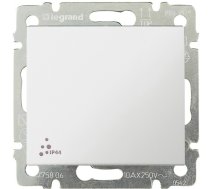 VALENA Pārslēdzis 1P ar taustiņu IP44 balts Legrand 774206