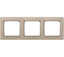 Rāmītis 3-vietīgs horiz. VALENA māls Legrand 770023