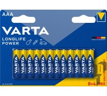 4903/12 1.5V baterija AAA LONGLIFE Power (8+4) Alkaline VARTA 04903 121 472