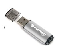 USB 2.0 Zibatmiņa 16GB sudraba  PLATINET PMFE16S