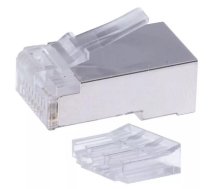 Datu spraudnis metāla 8 pin RJ45 6 FTP Solid (iep.20gab) EMOS K0202