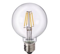 LED GLOBE Retro G80 Clear E27 6W 240V 640lm 2700K spuldze Sylvania 0027172