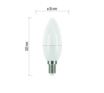 LED Svecīte E14 4.2W 230V 470lm 2700K Ra>94 spuldze EMOS ZQ3224