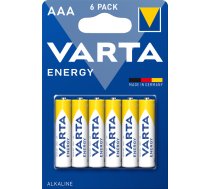 4103/6 AAA baterija ENERGY Alkaline VARTA 04103 229 416