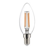 LED Svecīte Clear Retro V5 E14 4.5W 240V 470lm 2700K DIM spuldze SYLVANIA 0029344