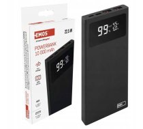 Powerbank BETAQ10 10 000mAh Wh Micro USB-A/USB-C melns EMOS B0531B