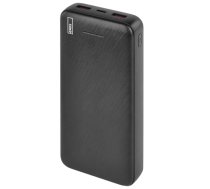 Powerbank 20 000 mAh/74Wh Micro USB-A/C melns ALPHAQ3 EMOS B0572B