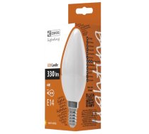 LED spuldze EMOS svecīte E14 4W 240V 330lm 3000K Z74660
