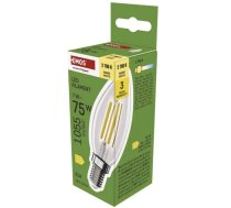 LED spuldze Filament Candle E14 7W 1055lm silti balta EMOS ZF3D52