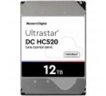 Western Digital Ultrastar DC HDD serveris HE12 (3.5 collas. 12 TB. 256 MB. 7200 RPM. SATA 6Gb/s. 512E SE) SKU: 0F30146 [Server 12TB. 256MB.]